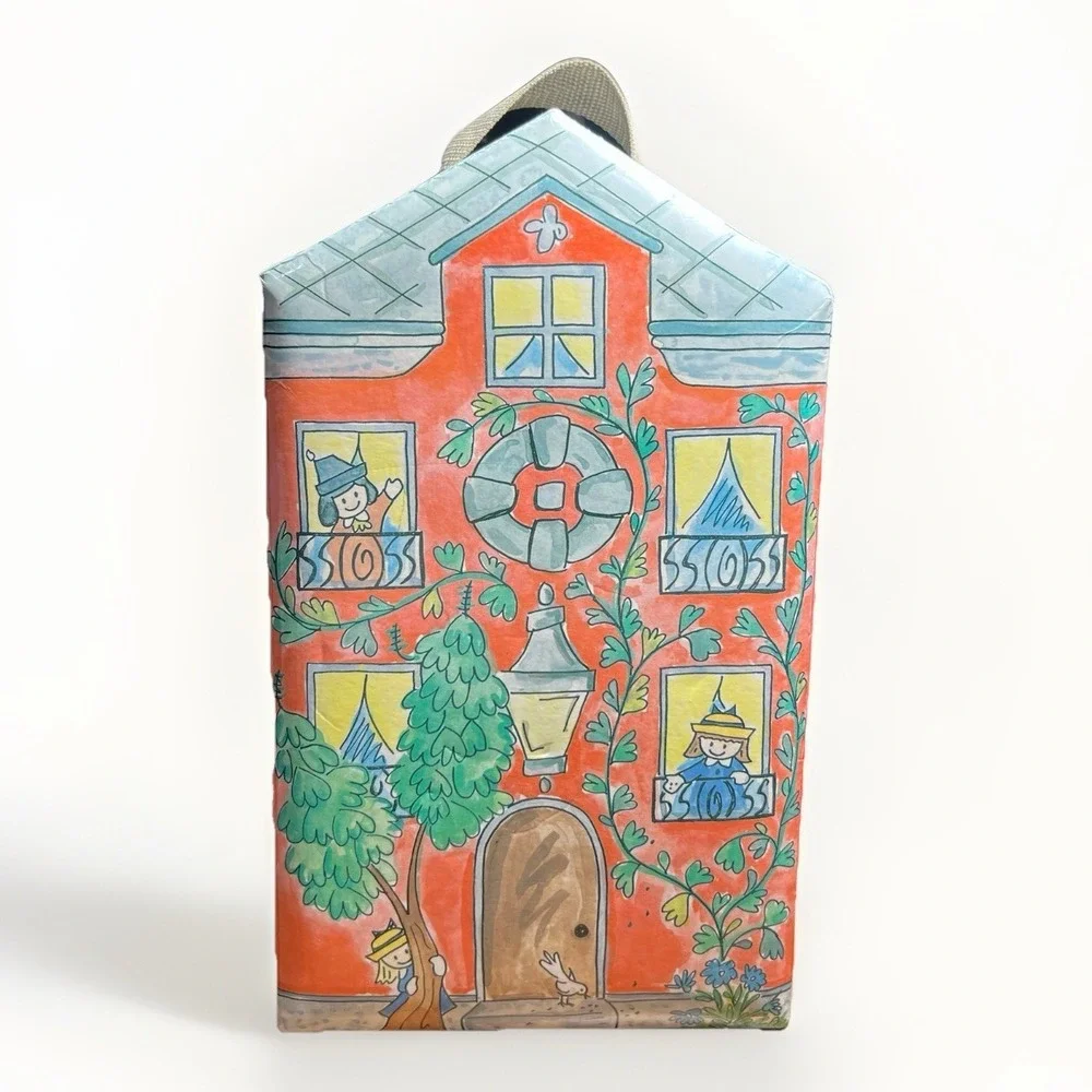 Eden Toys‎ 1999 Madeline Doll House Carrier And Doll Portable With Latch Vtg